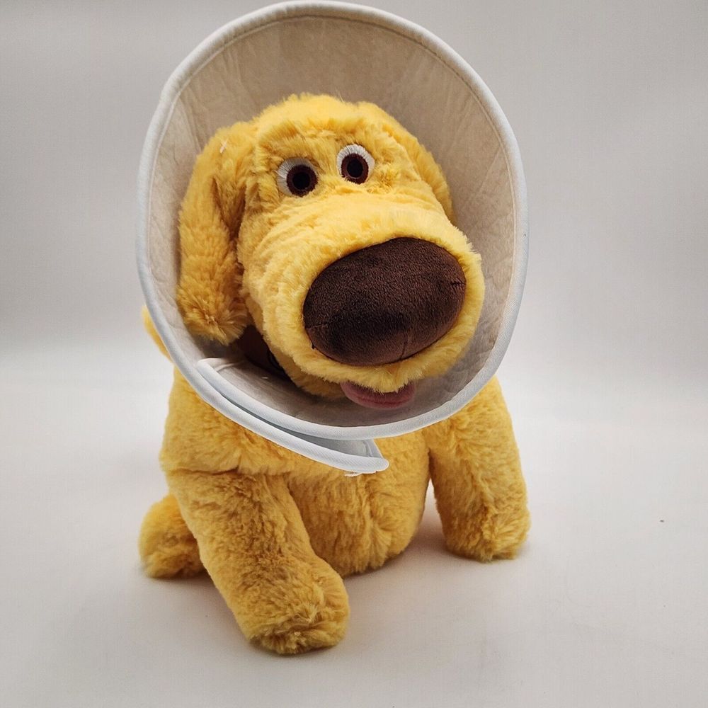 Disney Parks Pixar - UP! Doug The Dog - Soft Plush 10" - With Removable Cone